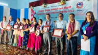 मेचीनगरले गर्यो विद्यार्थी, शिक्षक तथा कर्मचारी सम्मान