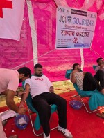 गोलबजार जेसीजद्वारा  ४६ प्रिन्ट रगत संकलन