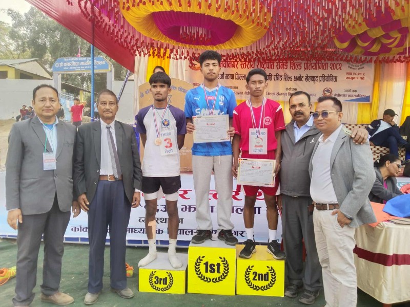 सुरुभयो रनिङ शिल्ड: यी हुन् पहिलो दिनका विजेता