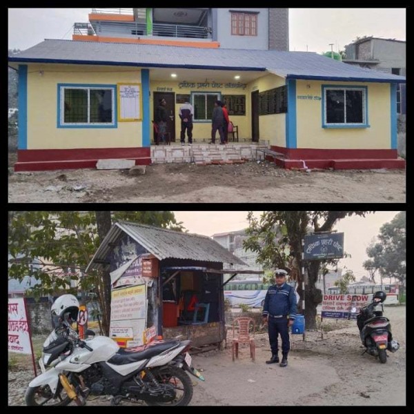 २६ वर्षदेखि सडक पेटीको ट्राफिक प्रहरीले पायो घर